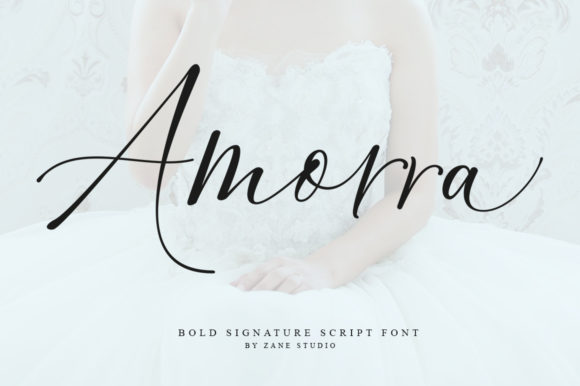 Amorra Script: A Calm, Bold Script Font for Natural Elegance