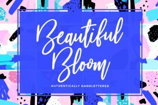 Beautiful Bloom: A Contemporary Script Font