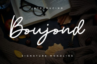 Boujond: A Script Font That Adds Authenticity to Your Designs