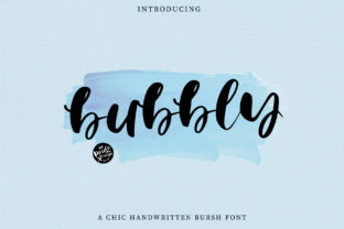Bubbly: A Chic Brush Font for High-Impact Headlines and Stylish Branding