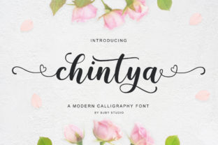 Chintya: Elegant Calligraphy for Modern Design Projects