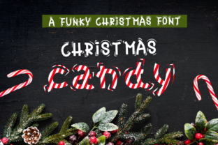 Christmas Candy: A Versatile Font for Creative and Practical Use