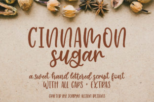 Cinnamon Sugar Script: A Hand-Lettered Font with Personality