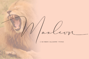 Maxleon: Elegant Handwritten Font for Real Projects