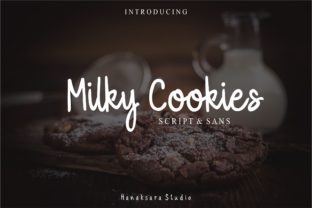 Milky Cookies: A Friendly, Nostalgic Font for Human-Centered Design