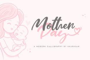 Mother Day Script: A Joyful Handwritten Font