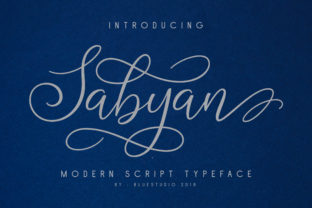 Sabyan: A Signature Font for Modern Elegance
