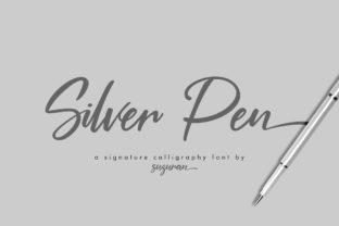 Silver Pen Script: Elegant & Playful Typography