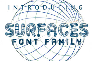 Surfaces: A Versatile Decorative Font for Every Project