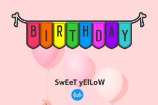 Sweet Yellow Font: A Warm and Versatile Design Asset