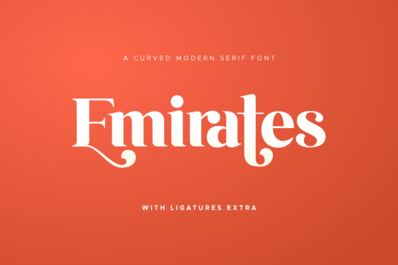 The Allure of the Emirates Font: A Curved Serif with Special Ligatures