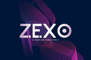 Zexo Family: Modern Sans Serif Design